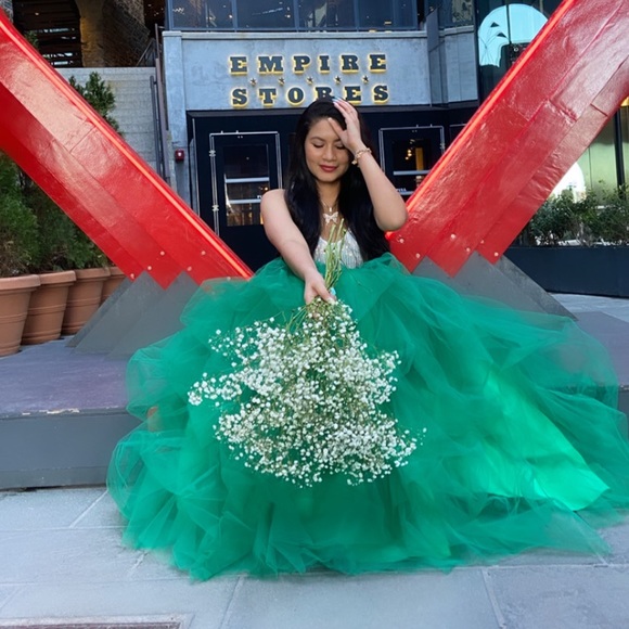 Long Maxi Tulle Skirt - Picture 4 of 7